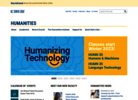 Humanities.ucsc.edu