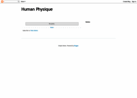Humanphysique.blogspot.com