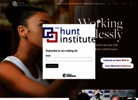 Hunt-institute.org