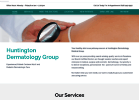 huntingtondermatologygroup.com