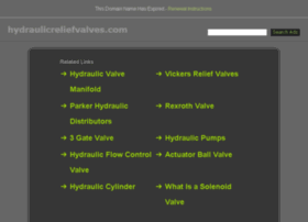 hydraulicreliefvalves.com