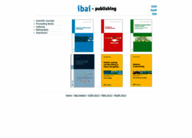 Ibai-publishing.org