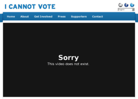 icannotvote.org