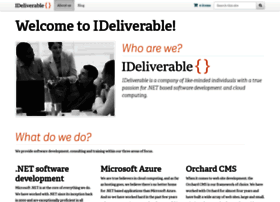 Ideliverable.com