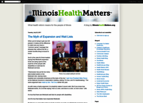 Illinoishealthmatters.blogspot.com