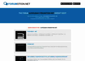Ilovesabah.forumotion.net
