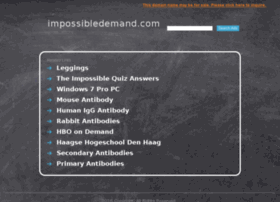 impossibledemand.com