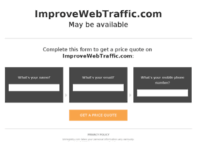 improvewebtraffic.com