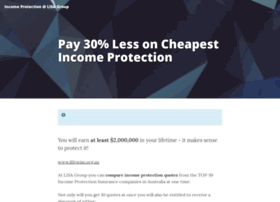 Incomeprotection.lisagroup.com.au