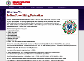 Indianpowerliftingfederation.com