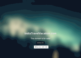 indiatravelvacation.com