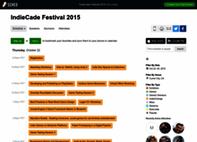 Indiecadefest2015.sched.org