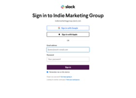Indiemarketinggroup.slack.com