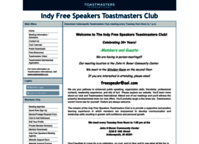 Indyfreespeakers.toastmastersclubs.org