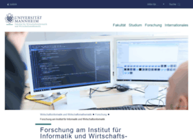 informatik.uni-mannheim.de