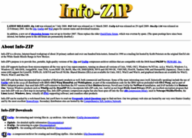Infozip.sourceforge.net