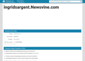 Ingridsargent.newsvine.com.ipaddress.com