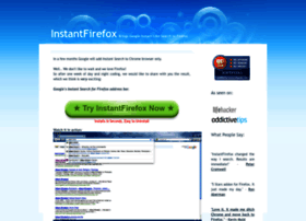 instantfirefox.com