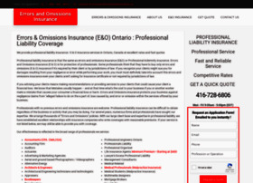Insuranceerrorsandomissions.com