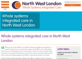 Integration.healthiernorthwestlondon.nhs.uk