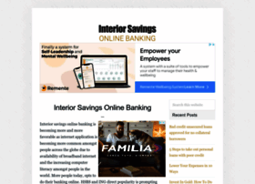 Interiorsavingsonlinebanking.com