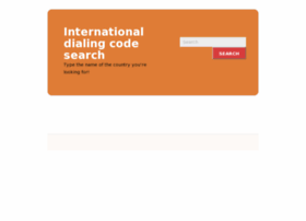 internationaldialingcodes.org.uk