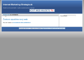 internetmarketing-strategie.sk