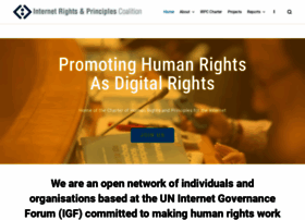 Internetrightsandprinciples.org