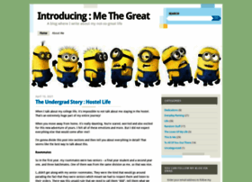Introducingmethegreat.wordpress.com