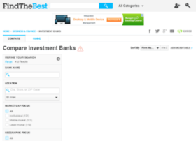 investment-banks.findthebest.com