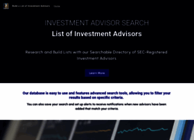 investmentadvisorsearch.com