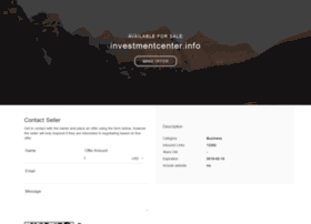 investmentcenter.info