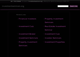 investmentseminars.org