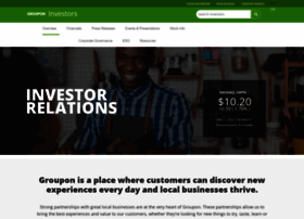 Investor.groupon.com