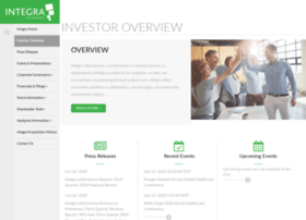 Investor.integralife.com