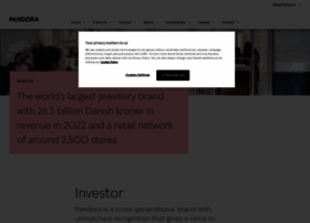 Investor.pandoragroup.com