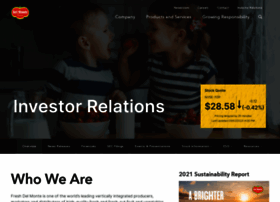 Investorrelations.freshdelmonte.com
