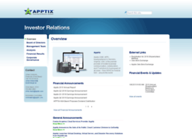 Investors.apptix.com