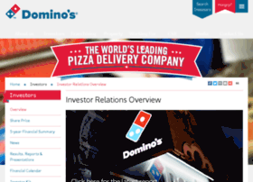Investors.dominos.co.uk