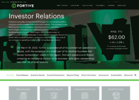 Investors.fortive.com