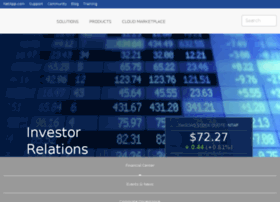 investors.netapp.com