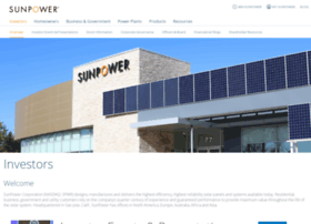 Investors.sunpower.com