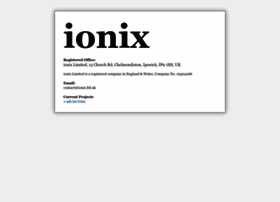 ionix.ltd.uk