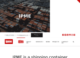 Ipmecontainersolutions.com