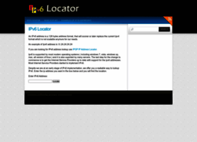 Ipv6locator.net