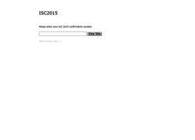 Isc2015.shelbysystems.com
