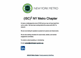 Isc2chapter-nymetro.org