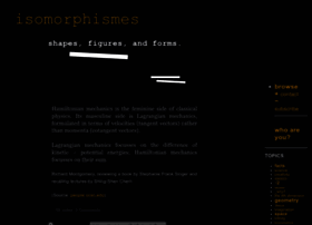 Isomorphismes.tumblr.com