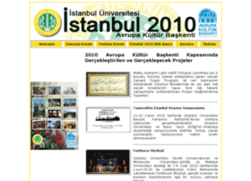 istanbul2010.istanbul.edu.tr