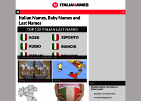 italianames.com